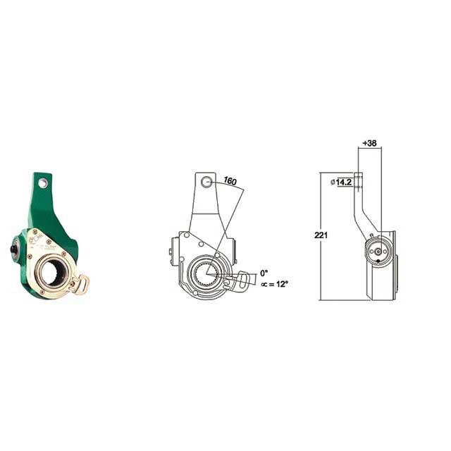MEI AUTOMATIC SLACK ADJUSTER TRUCK RENAULT R