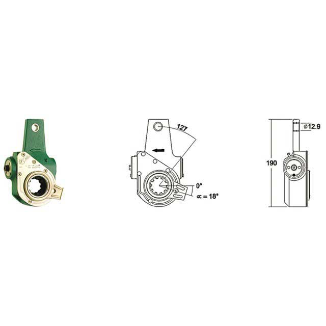 MEI AUTOMATIC SLACK ADJUSTER BUS DENNIS L&R