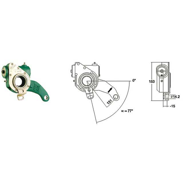 MEI AUTOMATIC SLACK ADJUSTER BUS MAN L