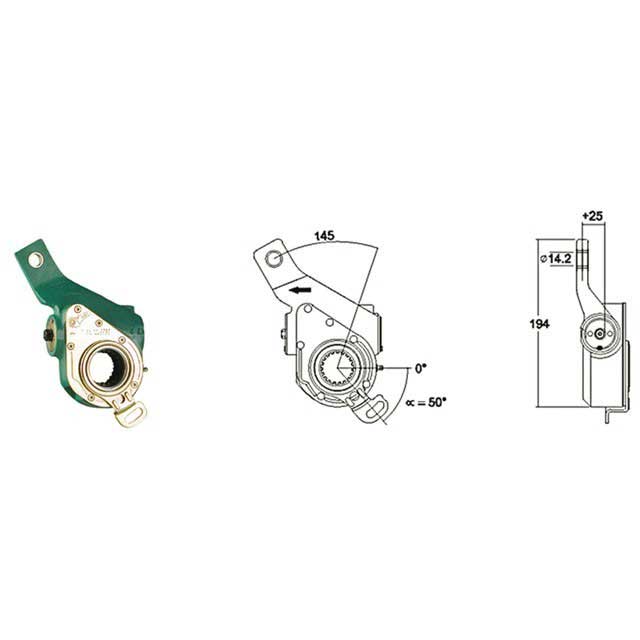 MEI AUTOMATIC SLACK ADJUSTER BUS DENNIS R