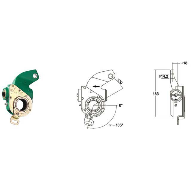 MEI AUTOMATIC SLACK ADJUSTER BUS MAN L