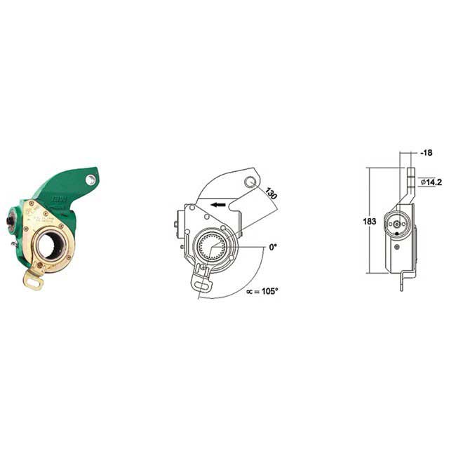MEI AUTOMATIC SLACK ADJUSTER BUS MAN R