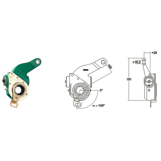 MEI AUTOMATIC SLACK ADJUSTER TRUCK & BUS SCANIA