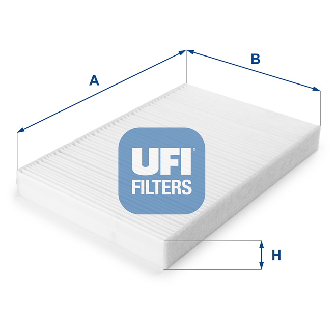 53-161-00 UFI CABIN FILTER 53 161 00