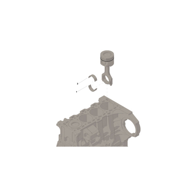 CUMMINS OEM BIG END BEARING PAIR STD