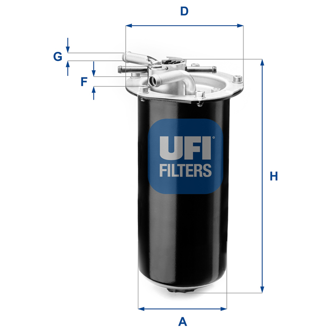 55-411-01 UFI DIESEL FILTER