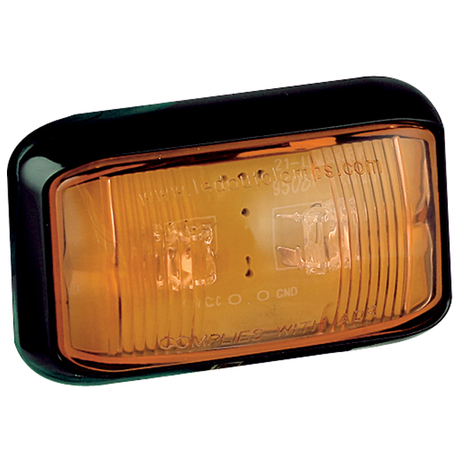 Side Indicator Lamp - Black Bracket