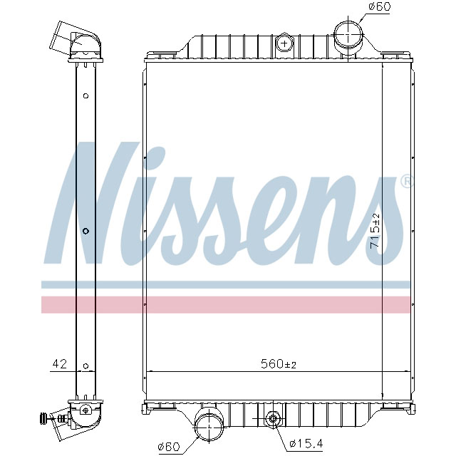 NISSENS RADIATOR TO SUIT VOLVO