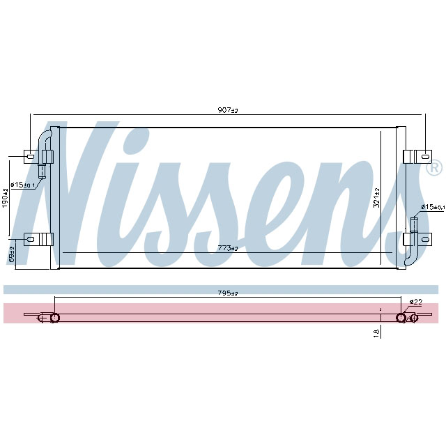 NISSENS RADIATOR TO SUIT RENAULT