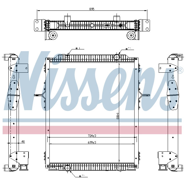 NISSENS RADIATOR TO SUIT RENAULT