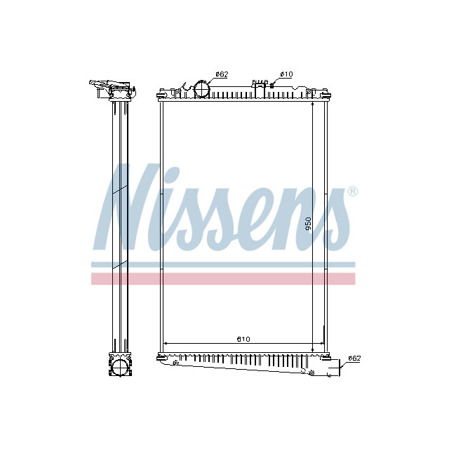 NISSENS RADIATOR TO SUIT LCV