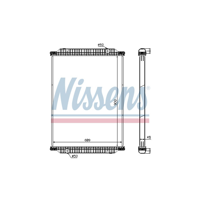 NISSENS RADIATOR TO SUIT BUS