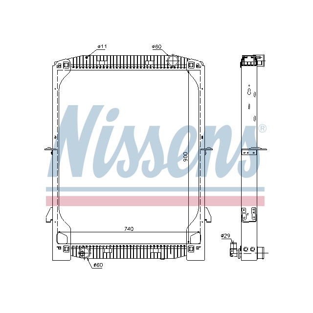 NISSENS RADIATOR TO SUIT IVECO
