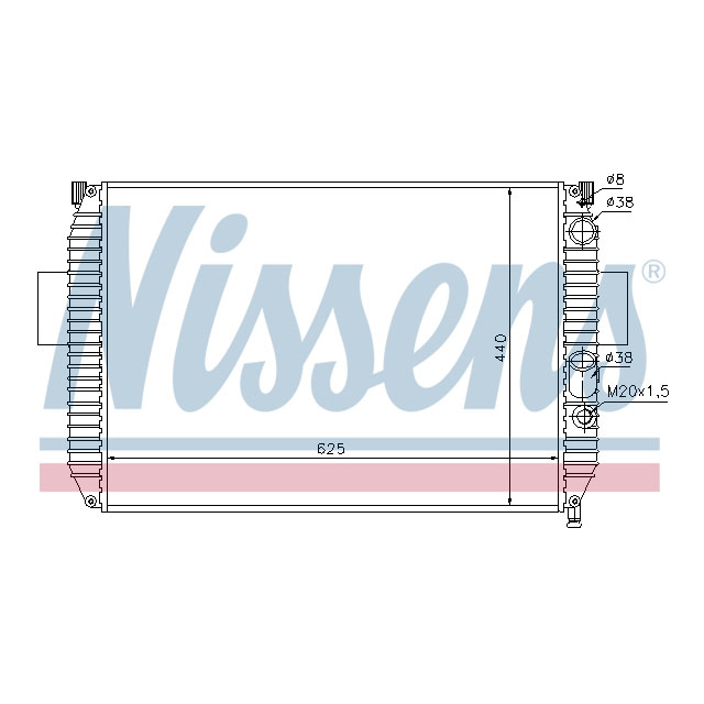 NISSENS RADIATOR TO SUIT IVECO