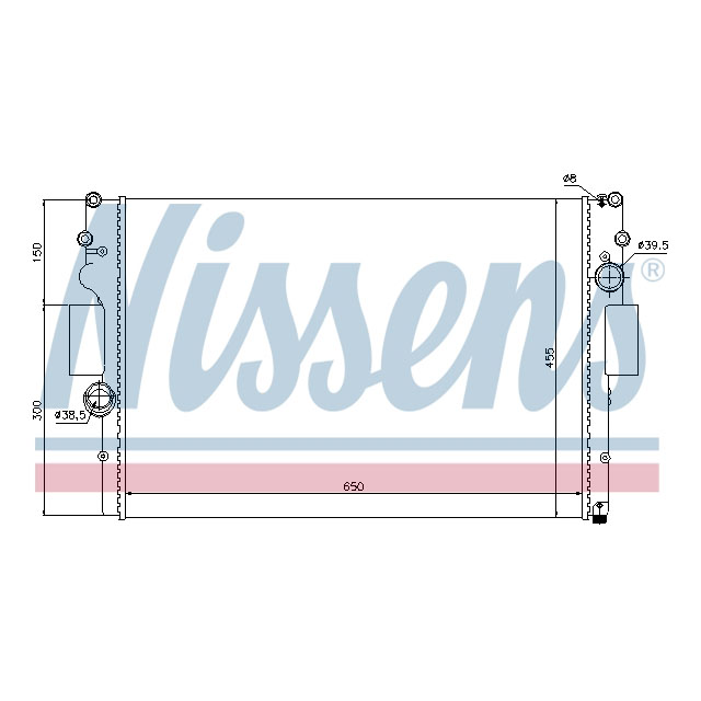 NISSENS RADIATOR TO SUIT IVECO
