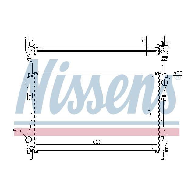 NISSENS RADIATOR TO SUIT LCV