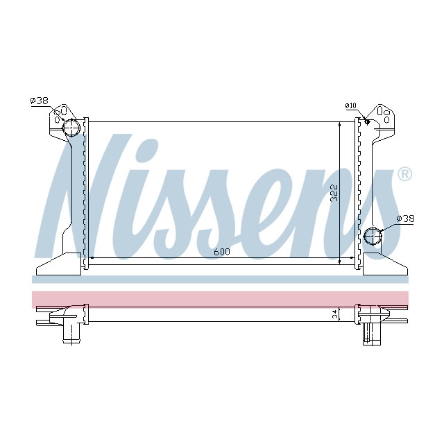 NISSENS RADIATOR TO SUIT LCV