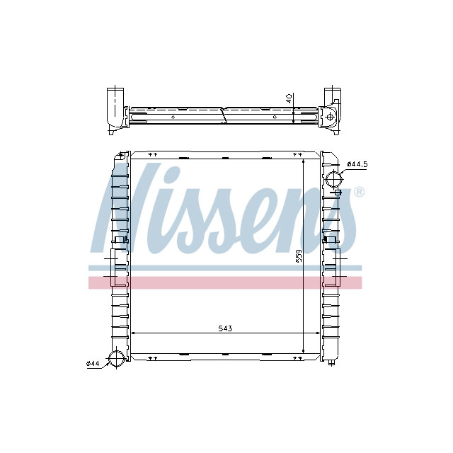 NISSENS RADIATOR TO SUIT IVECO