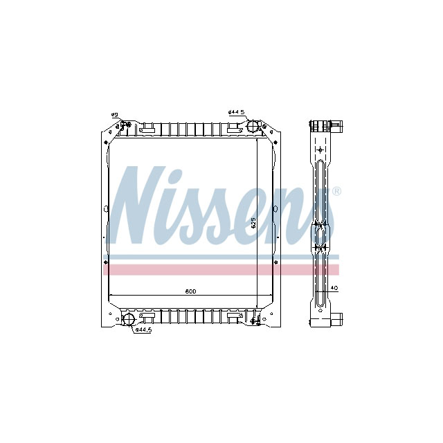 NISSENS RADIATOR TO SUIT IVECO