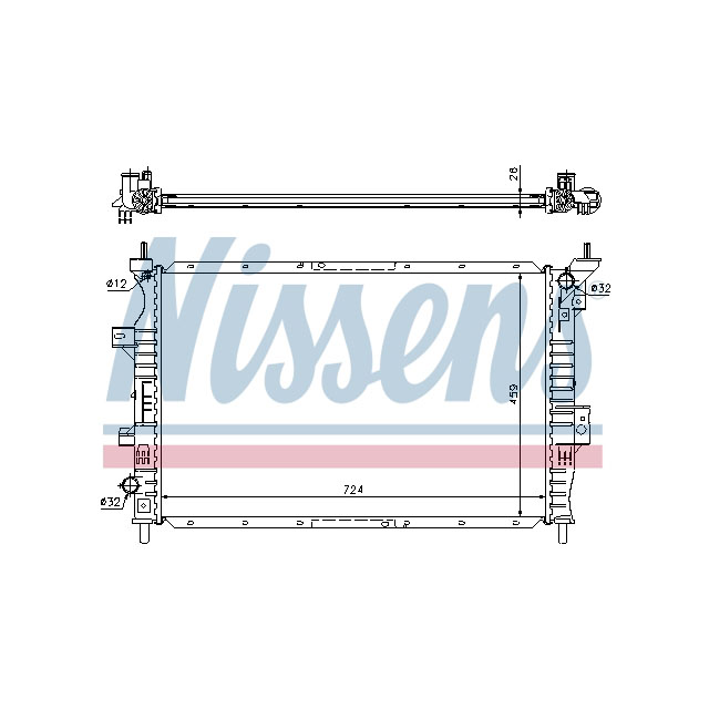 NISSENS RADIATOR TO SUIT LCV