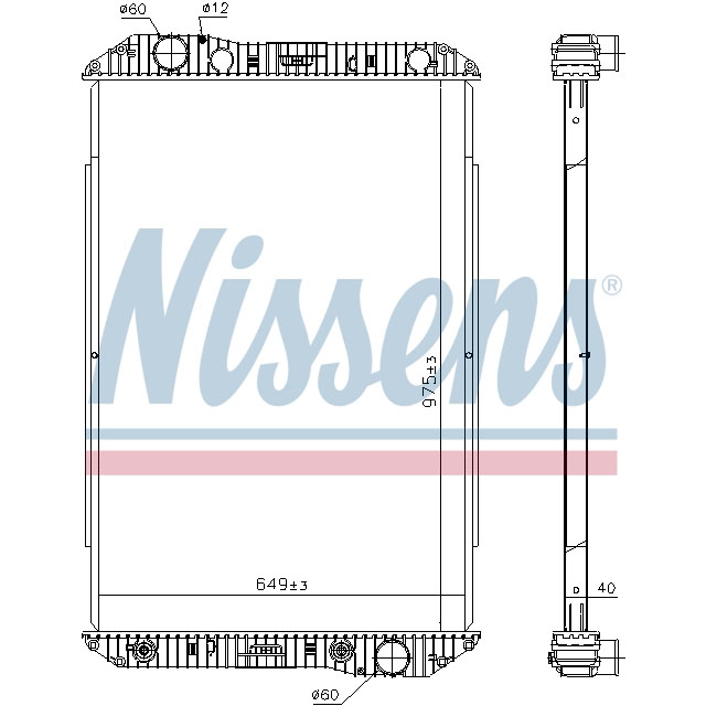 NISSENS RADIATOR TO SUIT MERCEDES