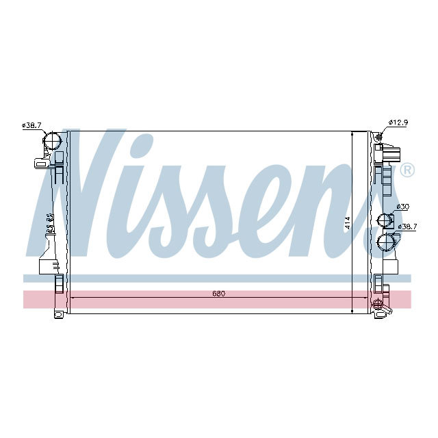 NISSENS RADIATOR TO SUIT MERCEDES