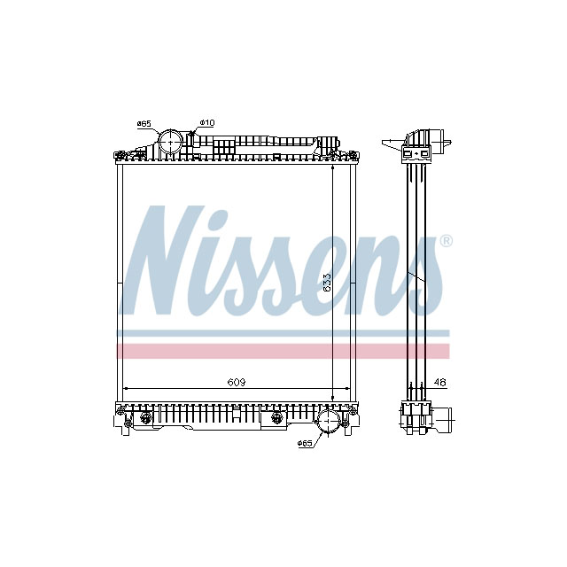 NISSENS RADIATOR TO SUIT MERCEDES