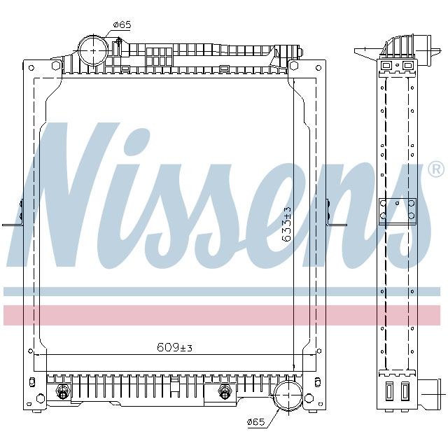 NISSENS RADIATOR TO SUIT MERCEDES