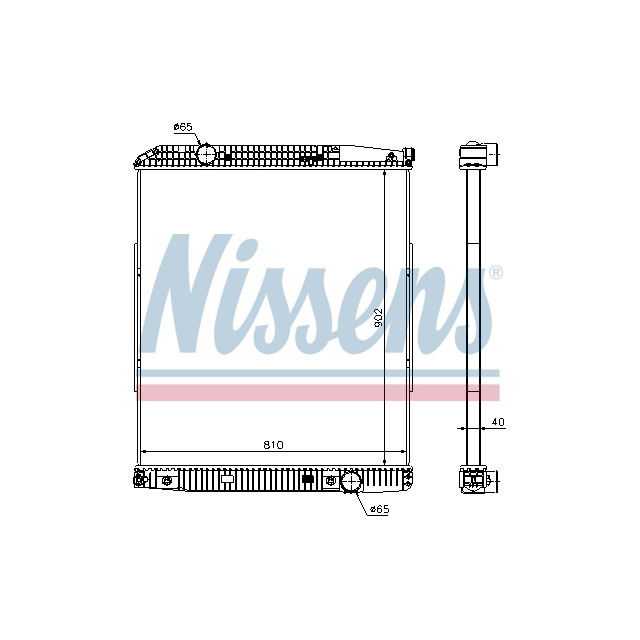 NISSENS RADIATOR TO SUIT MERCEDES