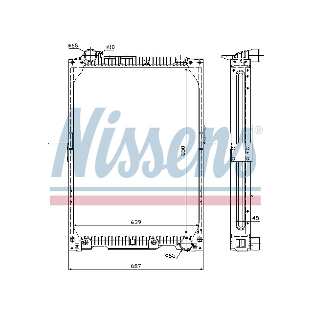 NISSENS RADIATOR TO SUIT MERCEDES
