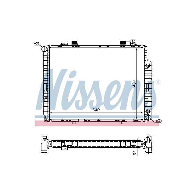 NISSENS RADIATOR TO SUIT MERCEDES