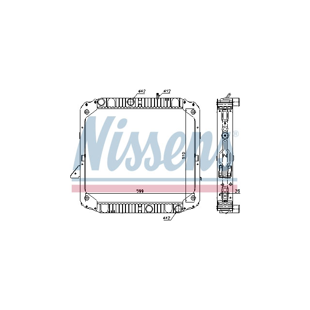 NISSENS RADIATOR TO SUIT MERCEDES