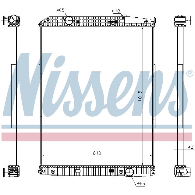 NISSENS RADIATOR TO SUIT MERCEDES