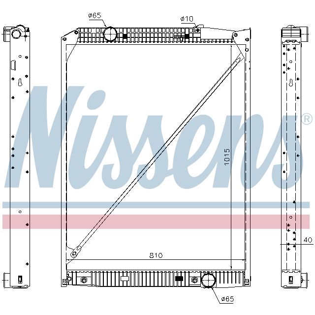 NISSENS RADIATOR TO SUIT MERCEDES
