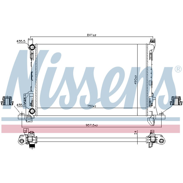 NISSENS RADIATOR TO SUIT LCV
