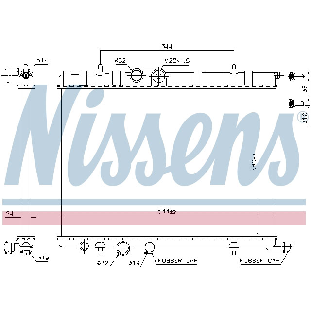 NISSENS RADIATOR TO SUIT LCV