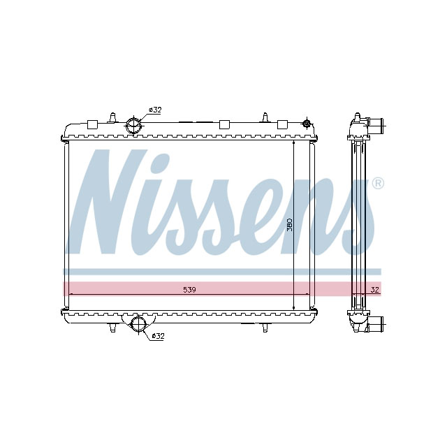 NISSENS RADIATOR TO SUIT LCV