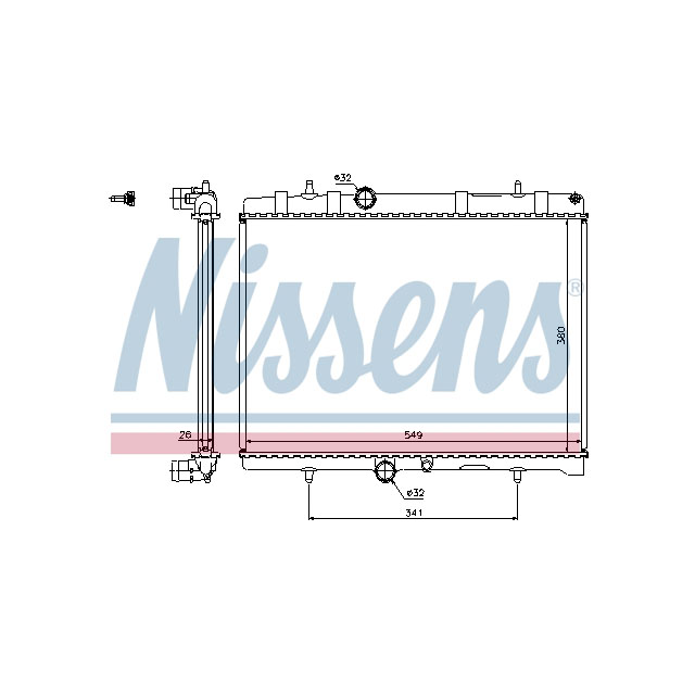 NISSENS RADIATOR TO SUIT LCV
