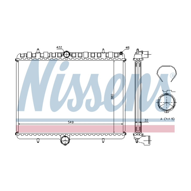 NISSENS RADIATOR TO SUIT LCV