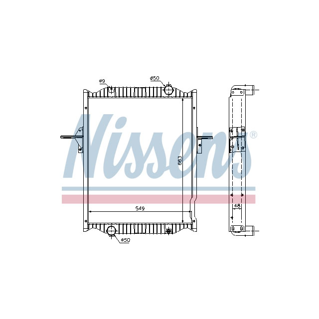 NISSENS RADIATOR TO SUIT RENAULT