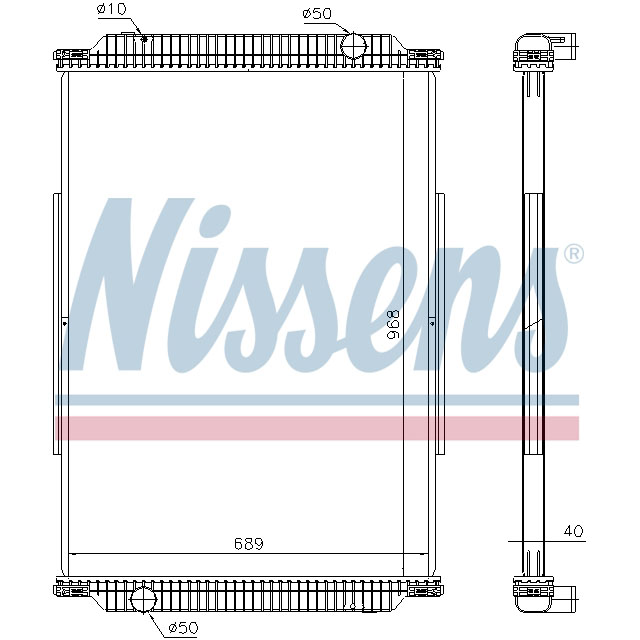 NISSENS RADIATOR TO SUIT RENAULT