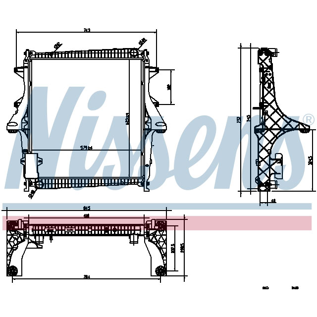 NISSENS RADIATOR TO SUIT RENAULT