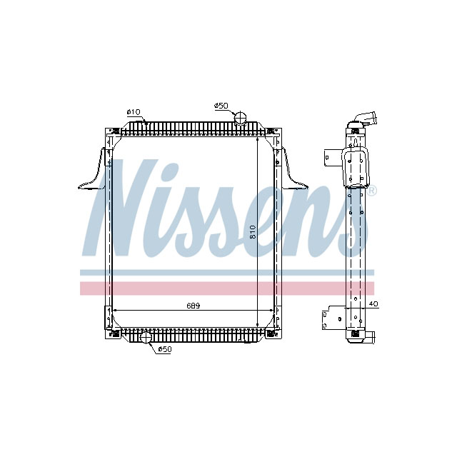 NISSENS RADIATOR TO SUIT RENAULT