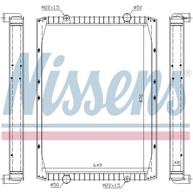 NISSENS RADIATOR TO SUIT RENAULT