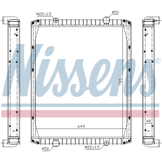 NISSENS RADIATOR TO SUIT RENAULT