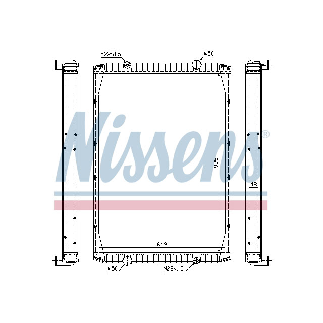 NISSENS RADIATOR TO SUIT RENAULT