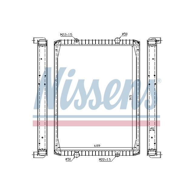 NISSENS RADIATOR TO SUIT RENAULT