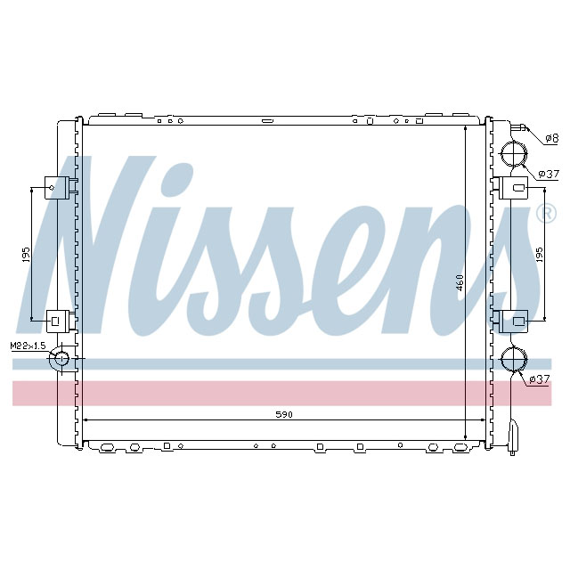 NISSENS RADIATOR TO SUIT RENAULT
