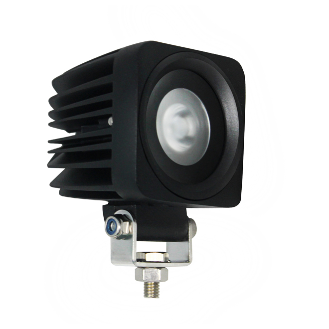 Small Square 1 x 10W LED Work Lamp