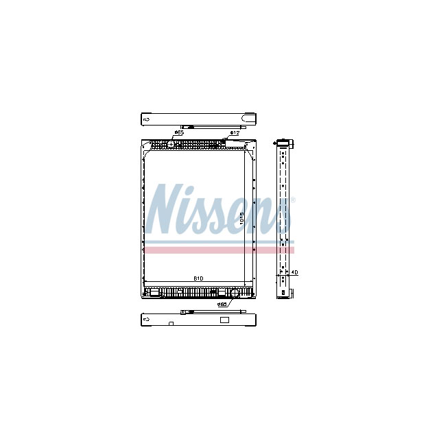 NISSENS RADIATOR TO SUIT BUS